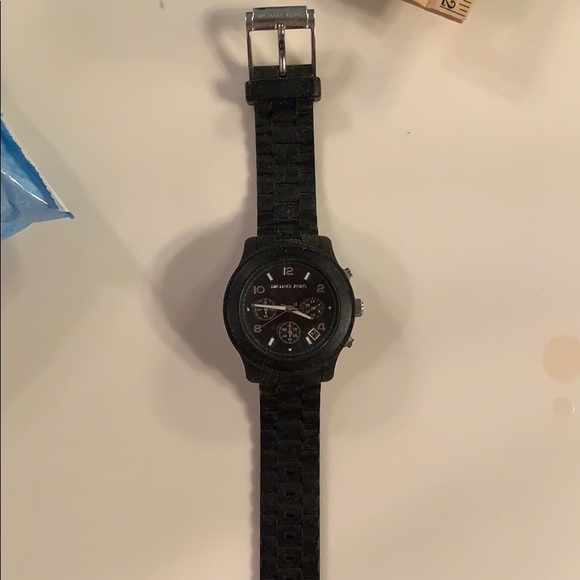 Michael Kors Accessories - MK black ladies watch